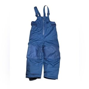 Boys 3T Snow Pants Overalls Bibs Blue Winter Cat & Jack Snow pants